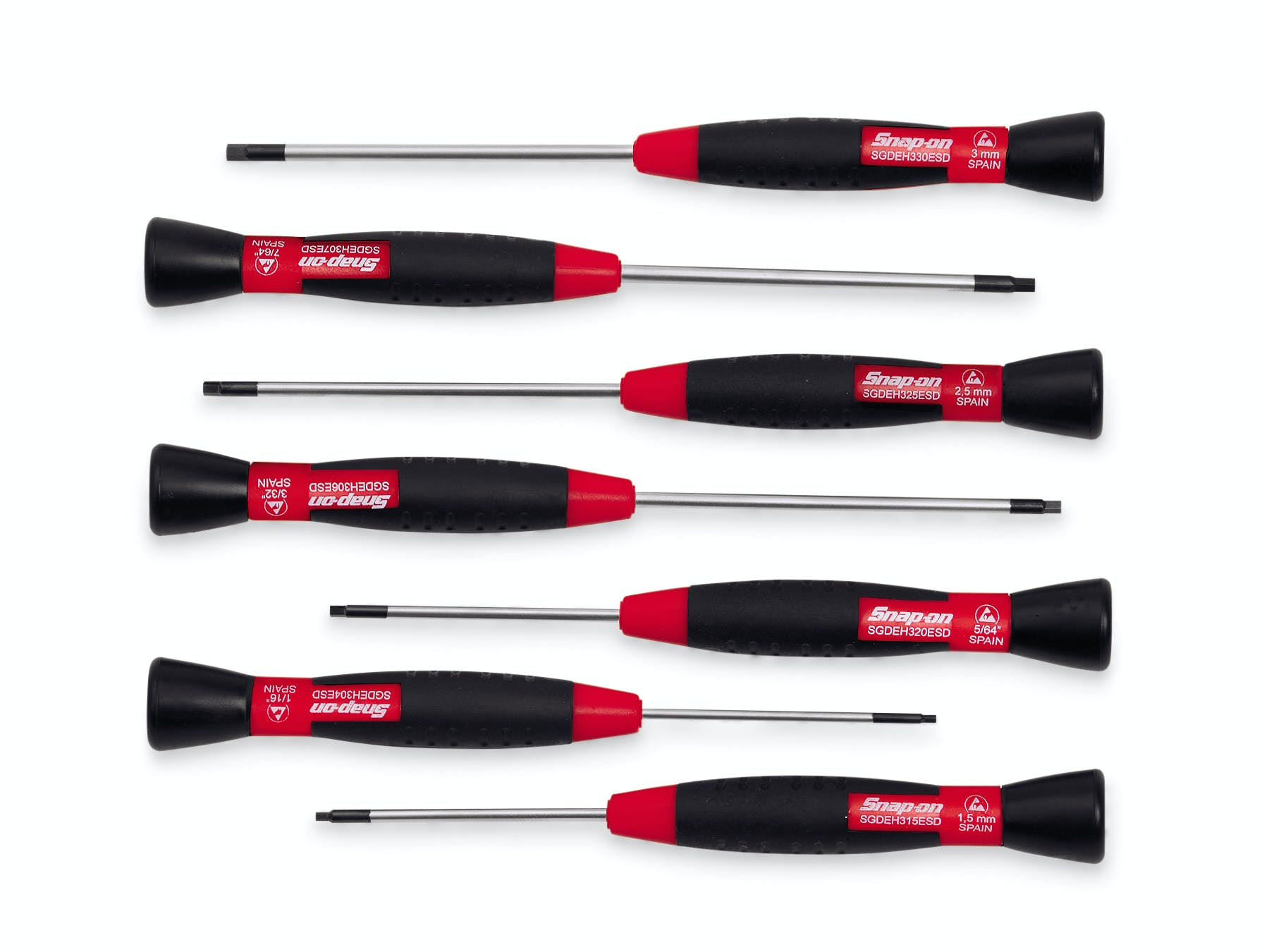 7 pc Electronic Miniature Hex Screwdriver Set | SGDEH70ESD 7 pc Electronic Miniature Hex Screwdriver Set | SGDEH70ESD